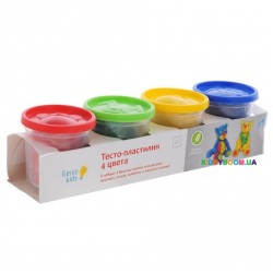 Набор для лепки «Тесто-пластилин 4 цвета» Genio Kids TA1010V